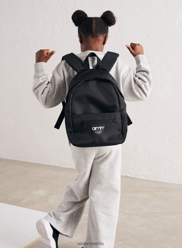 accesorii AIM'N mini rucsac negru din nailon copii F22RH4893