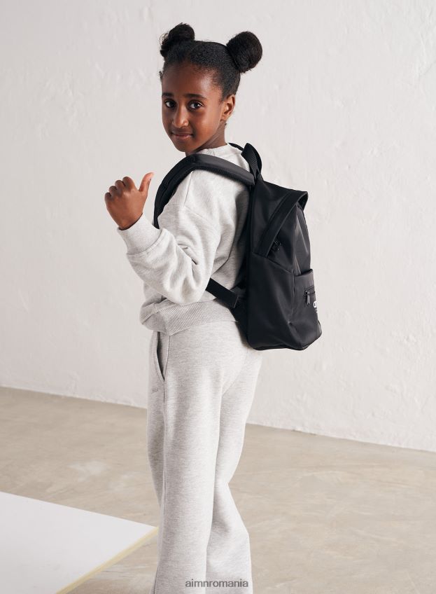 accesorii AIM'N mini rucsac negru din nailon copii F22RH4893