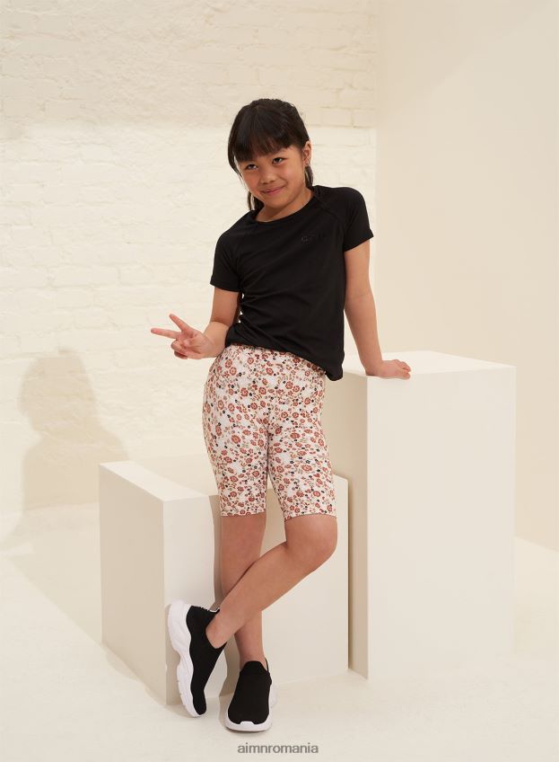 îmbrăcăminte AIM'N pantaloni scurți biker mini fleur rouge copii F22RH4881