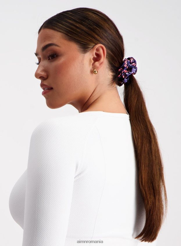 accesorii AIM'N Pachet 2 scrunchie fleur/alb femei F22RH4844