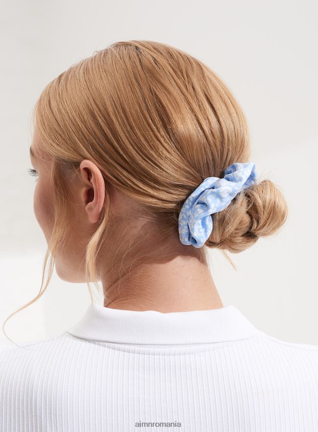 accesorii AIM'N Pachet de 3 scrunchies fleur blanche / fleur lavande / nisip femei F22RH4851
