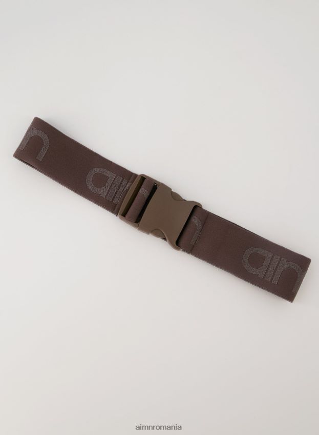 accesorii AIM'N centură elastică cu cataramă cu logo femei F22RH4848