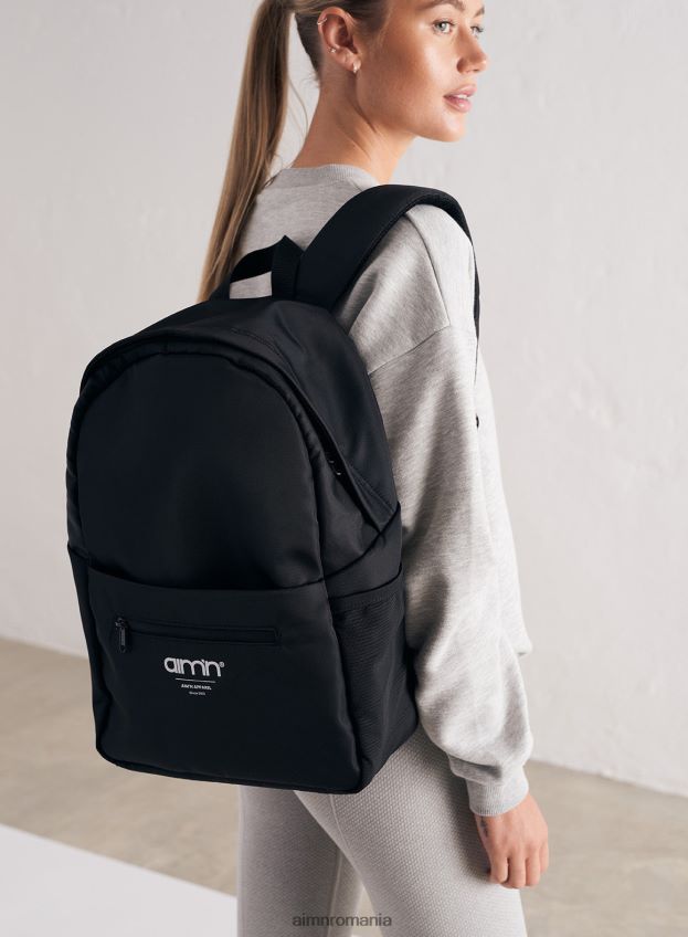 accesorii AIM'N rucsac negru din nailon femei F22RH4812