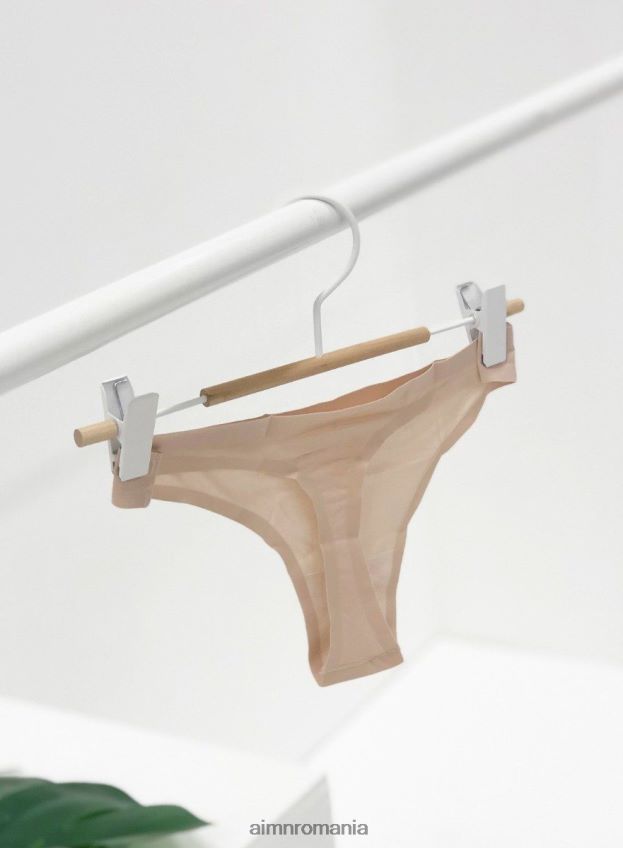 accesorii AIM'N tanga invizibil bej pachet de 3 femei F22RH4778