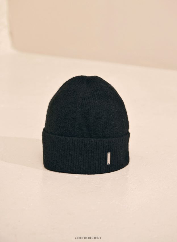 accesorii AIM'N bonetă neagră din tricot moale femei F22RH4829