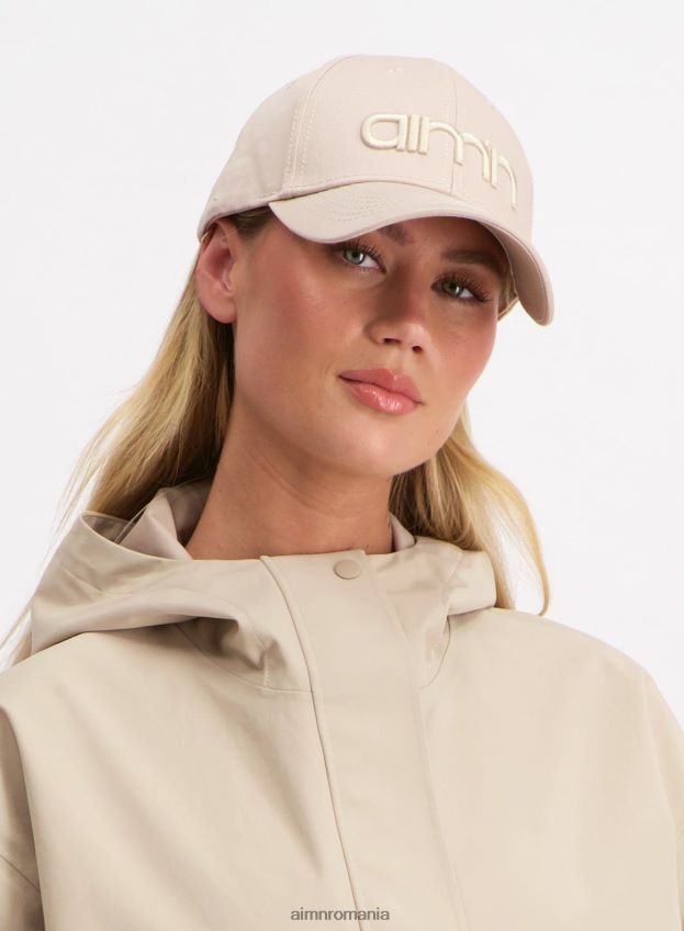 accesorii AIM'N șapcă cu logo bej femei F22RH4765