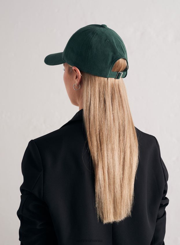 accesorii AIM'N șapcă de facultate verde pin femei F22RH4785