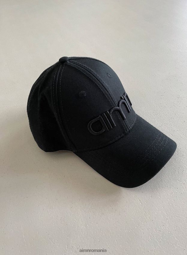 accesorii AIM'N șapcă neagră cu logo femei F22RH4788