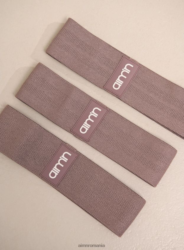 accesorii AIM'N benzi de rezistență din țesătură violet praf femei F22RH4870