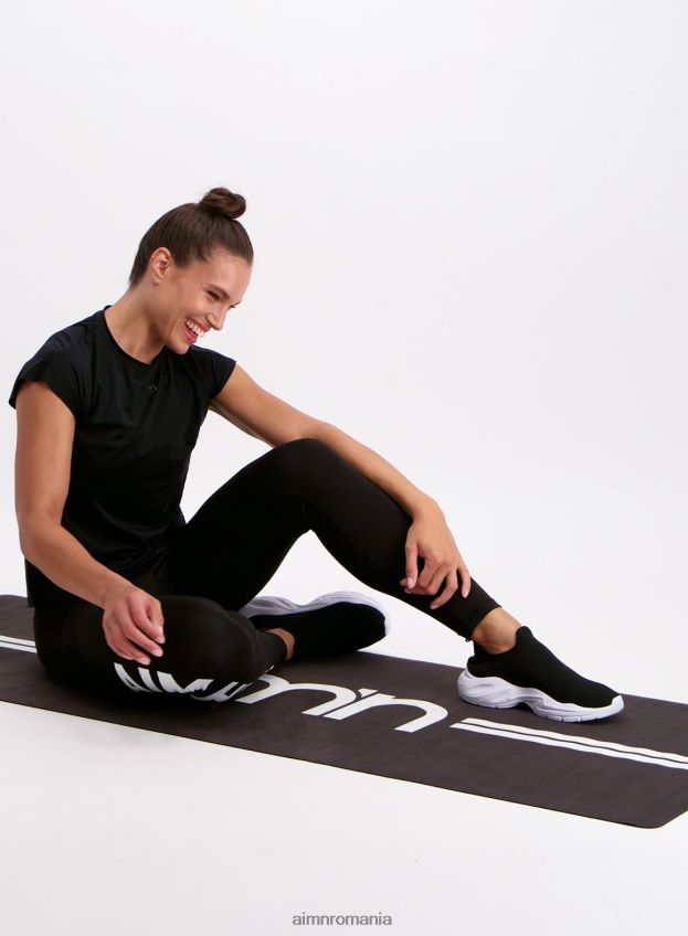 accesorii AIM'N covoraș de yoga negru femei F22RH4860