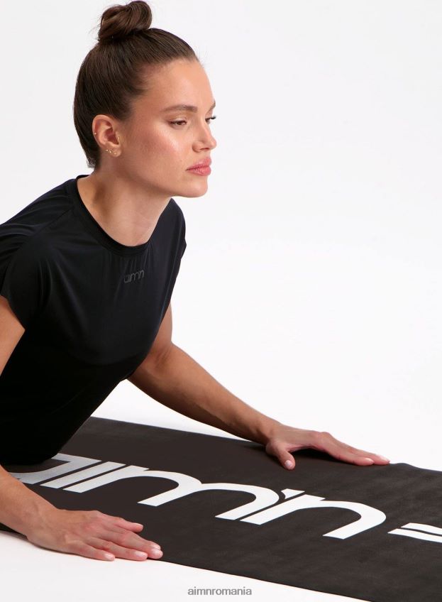 accesorii AIM'N covoraș de yoga negru femei F22RH4860