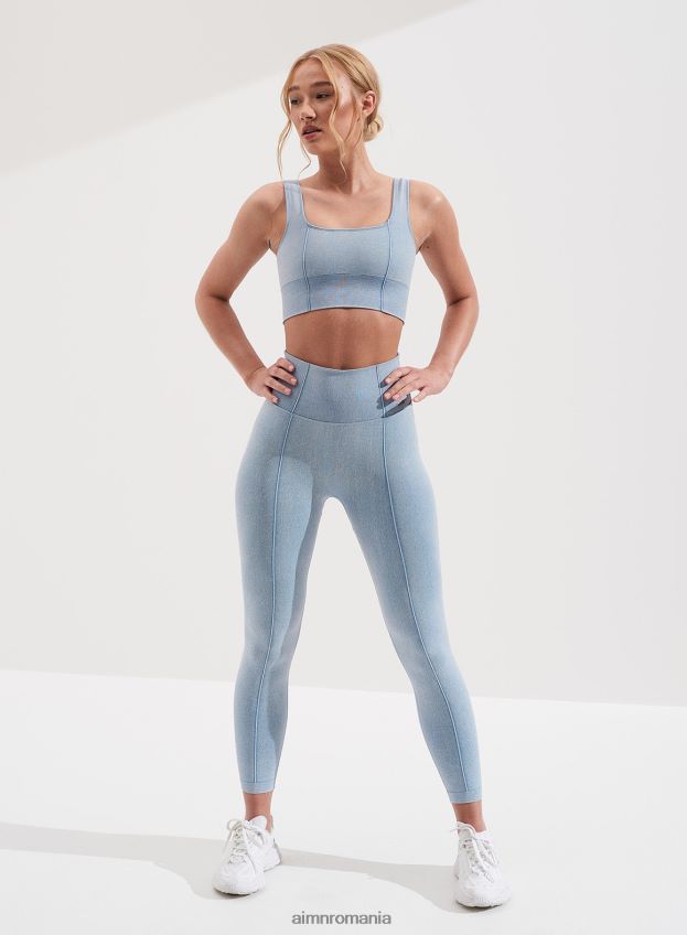 îmbrăcăminte AIM'N colanti din denim lejer spalati femei F22RH432