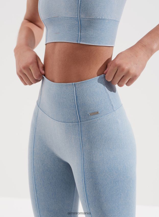 îmbrăcăminte AIM'N colanti din denim lejer spalati femei F22RH432