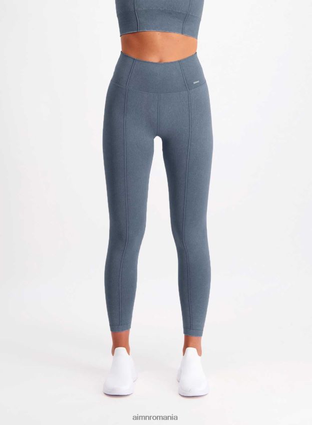îmbrăcăminte AIM'N colanti din denim spalat fara cusaturi femei F22RH427