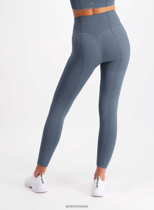 îmbrăcăminte AIM'N colanti din denim spalat fara cusaturi femei F22RH427