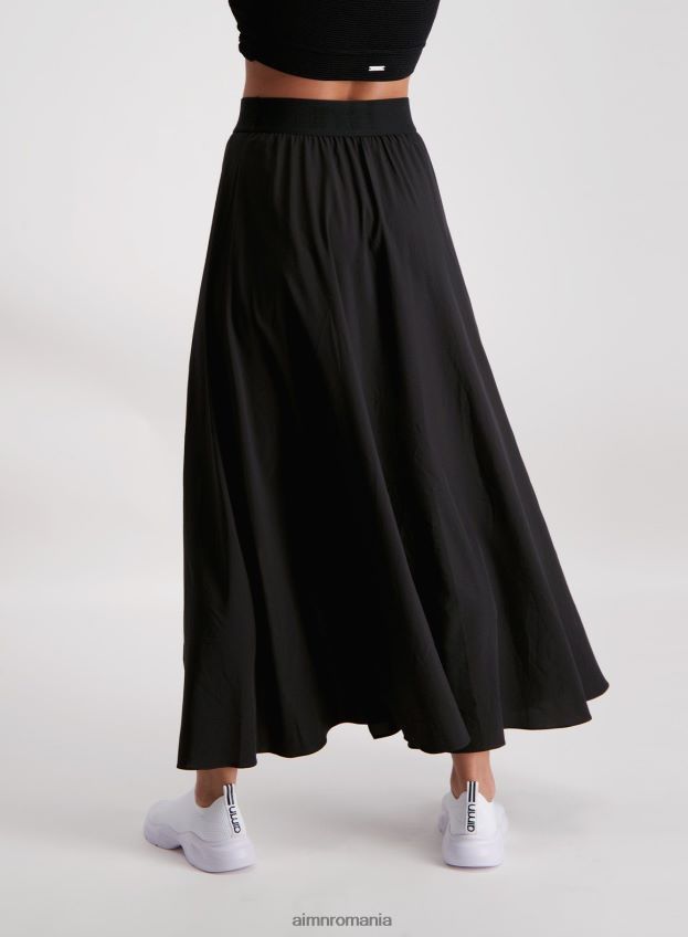 îmbrăcăminte AIM'N fusta maxi neagra femei F22RH4597