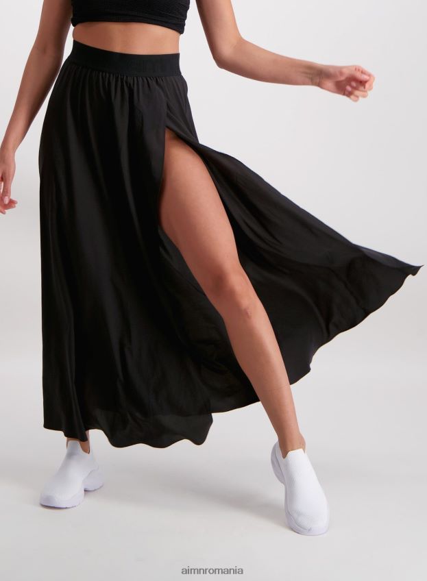 îmbrăcăminte AIM'N fusta maxi neagra femei F22RH4597