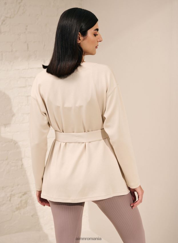 îmbrăcăminte AIM'N cardigan comfy wrap greige femei F22RH4440