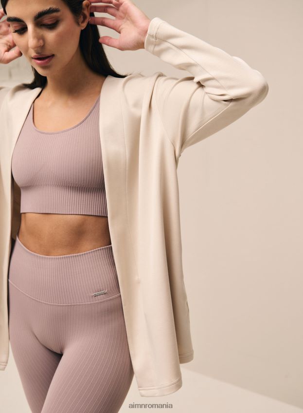 îmbrăcăminte AIM'N cardigan comfy wrap greige femei F22RH4440