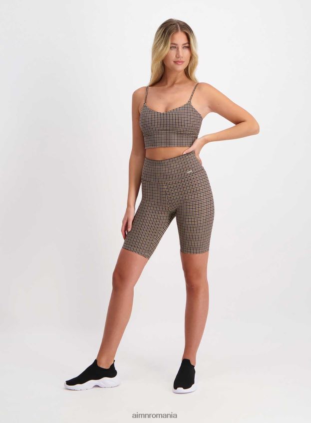 îmbrăcăminte AIM'N pantaloni scurți biker pepita femei F22RH4548