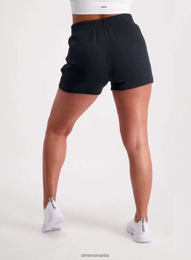 îmbrăcăminte AIM'N pantaloni scurți confortabili bleumarin femei F22RH4581