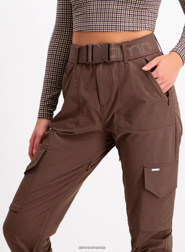 îmbrăcăminte AIM'N pantaloni cargo macchiato femei F22RH4709