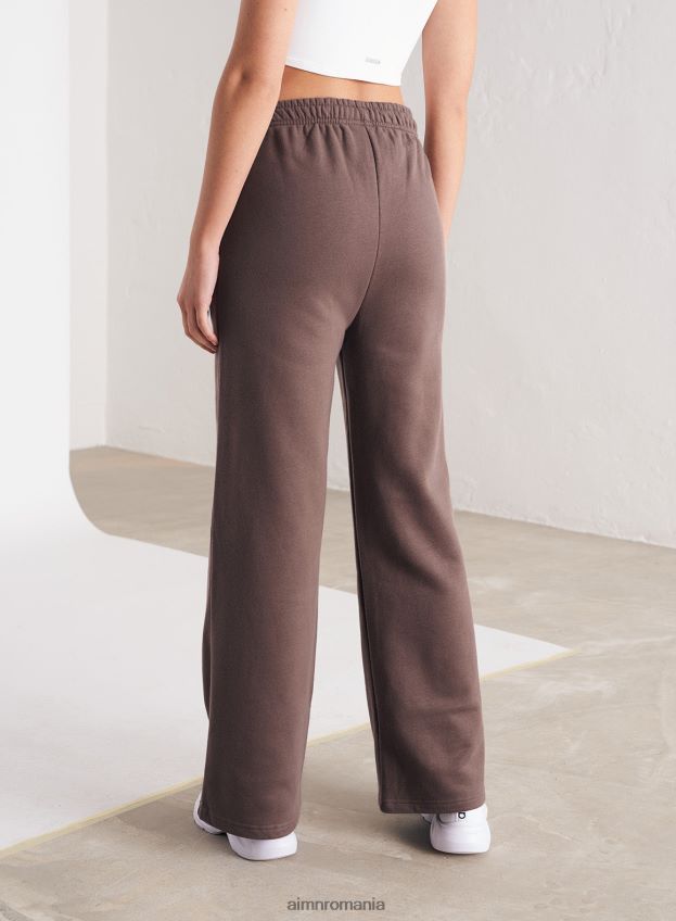 îmbrăcăminte AIM'N pantaloni de trening drepti macchiato femei F22RH4668