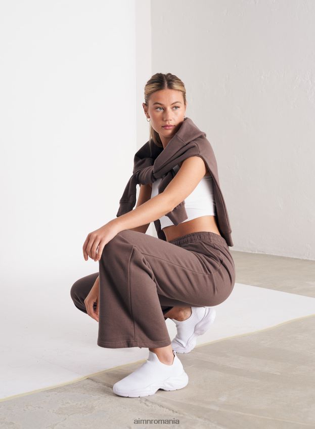 îmbrăcăminte AIM'N pantaloni de trening drepti macchiato femei F22RH4668