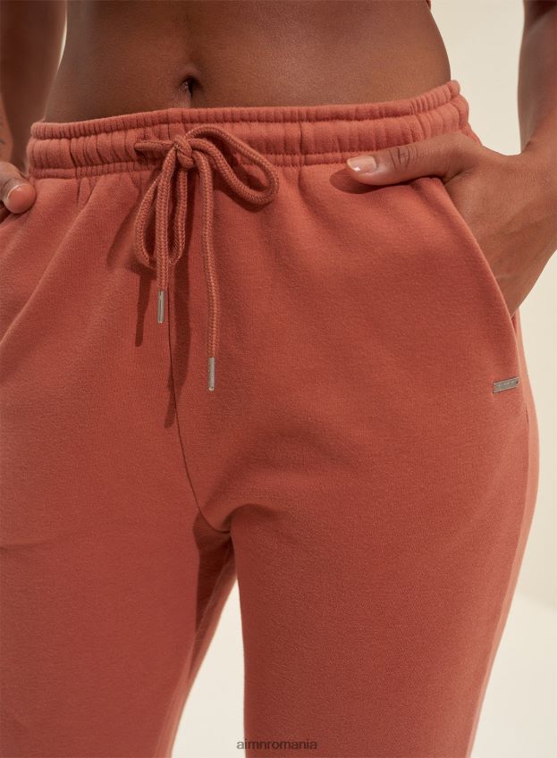 îmbrăcăminte AIM'N pantaloni de trening rouge clf femei F22RH4640