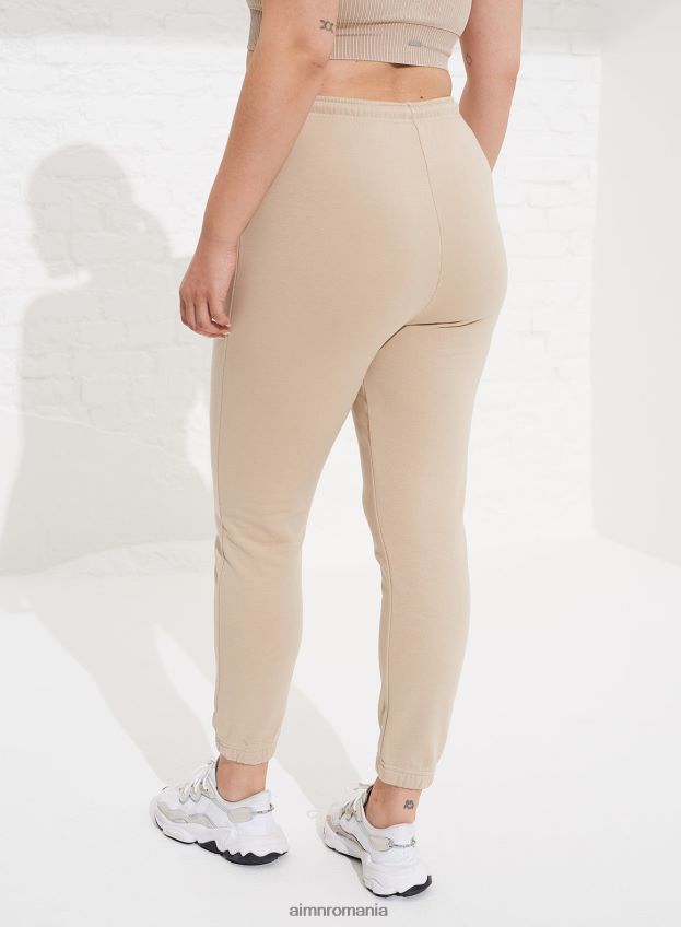 îmbrăcăminte AIM'N pantaloni de trening spălați cu nisip femei F22RH4683