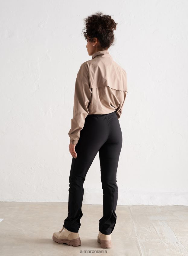 îmbrăcăminte AIM'N pantaloni negri de exterior femei F22RH4706