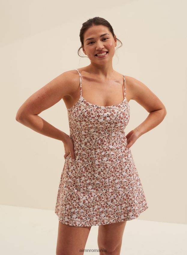 îmbrăcăminte AIM'N rochie cu bretele fleur rouge femei F22RH4611