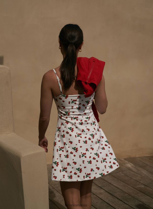 îmbrăcăminte AIM'N rochie cu bretele moale berry femei F22RH4594