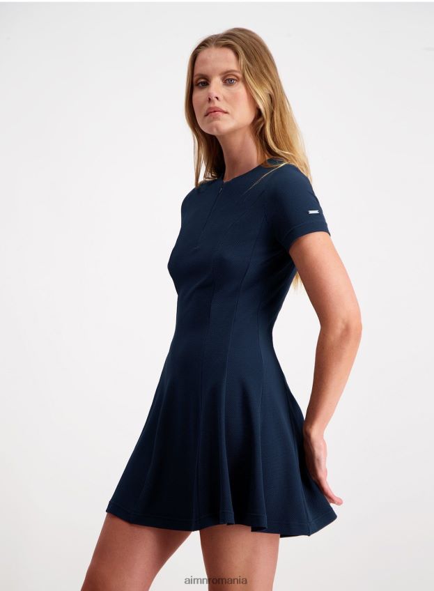 îmbrăcăminte AIM'N rochie de tenis de lux bleumarin femei F22RH4589