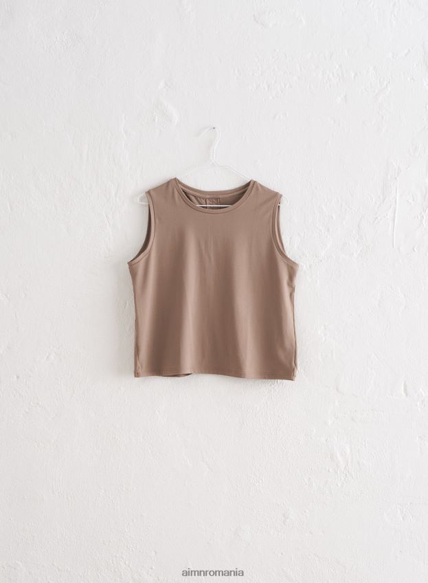 îmbrăcăminte AIM'N Rezervor de bază split back espresso soft femei F22RH4354
