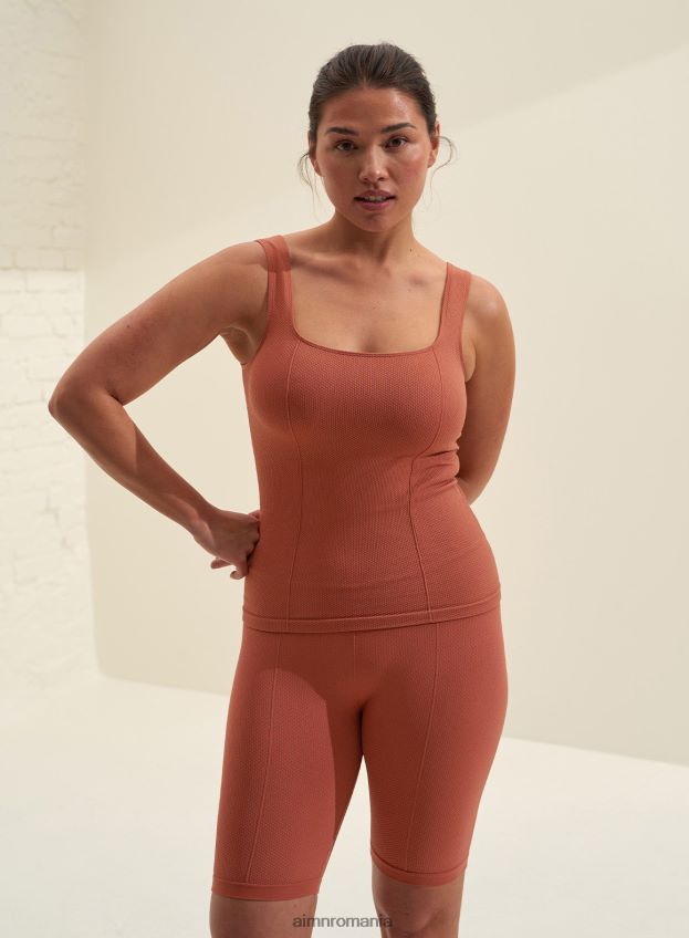 îmbrăcăminte AIM'N mailet fără cusături rouge luxe femei F22RH4422