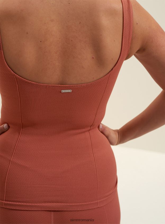 îmbrăcăminte AIM'N mailet fără cusături rouge luxe femei F22RH4422
