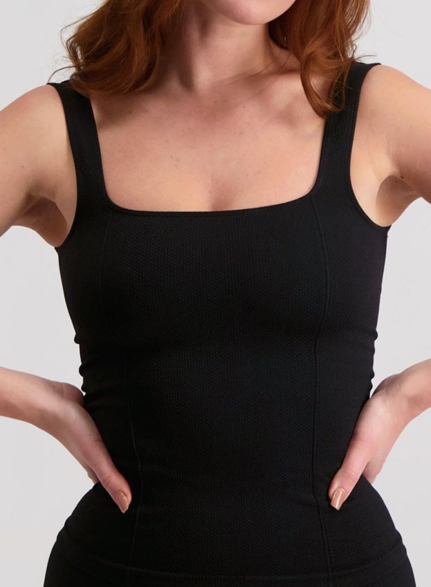 îmbrăcăminte AIM'N mailet negru de lux fără cusături femei F22RH4332