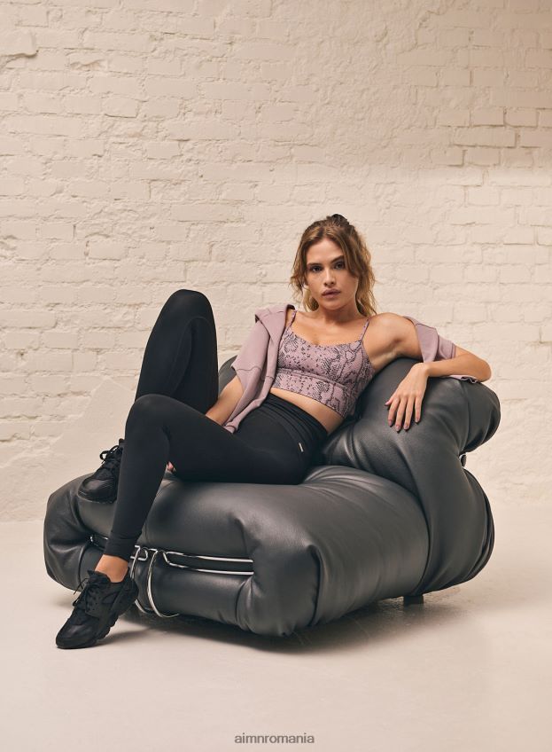 îmbrăcăminte AIM'N dusty violet viper v sutien cu bretele femei F22RH4190