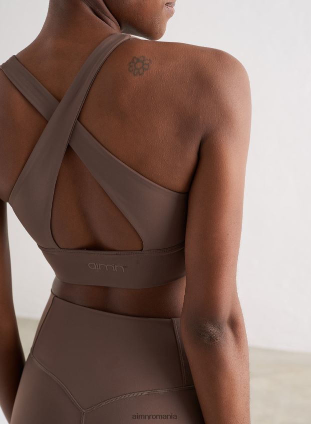 îmbrăcăminte AIM'N macchiato sculpting sutien încrucișat cu spatele femei F22RH4215