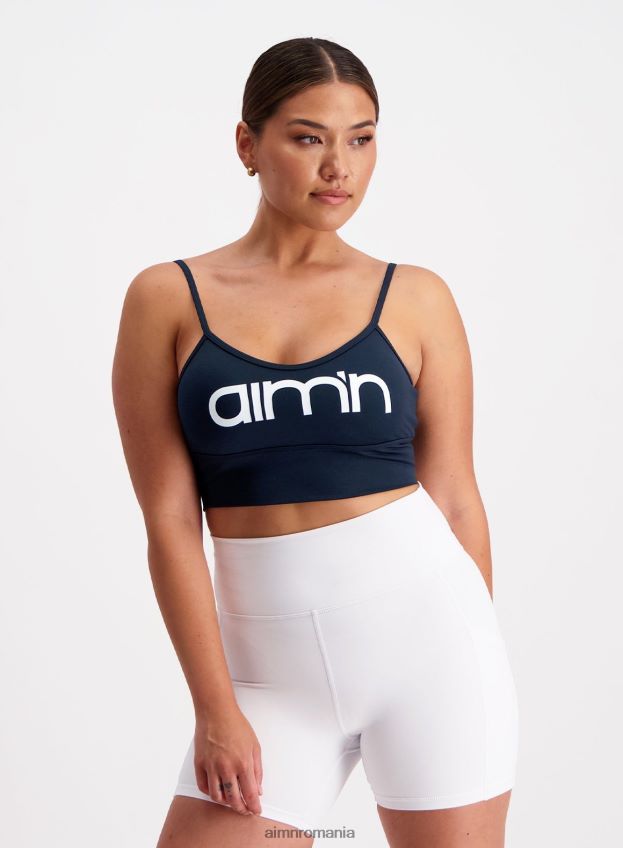 îmbrăcăminte AIM'N sutien cu bretele cu logo bleumarin femei F22RH4286