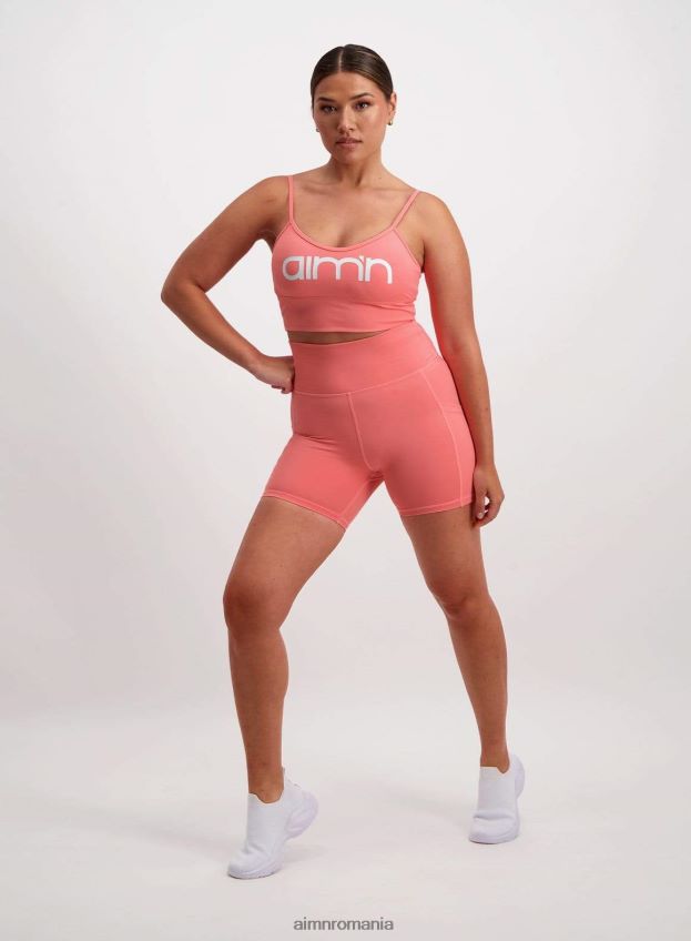 îmbrăcăminte AIM'N sutien cu bretele cu logo coral femei F22RH4292