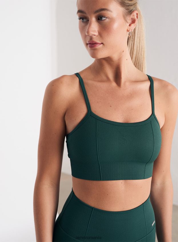 îmbrăcăminte AIM'N sutien cu bretele fără cusături de lux verde pin femei F22RH4256