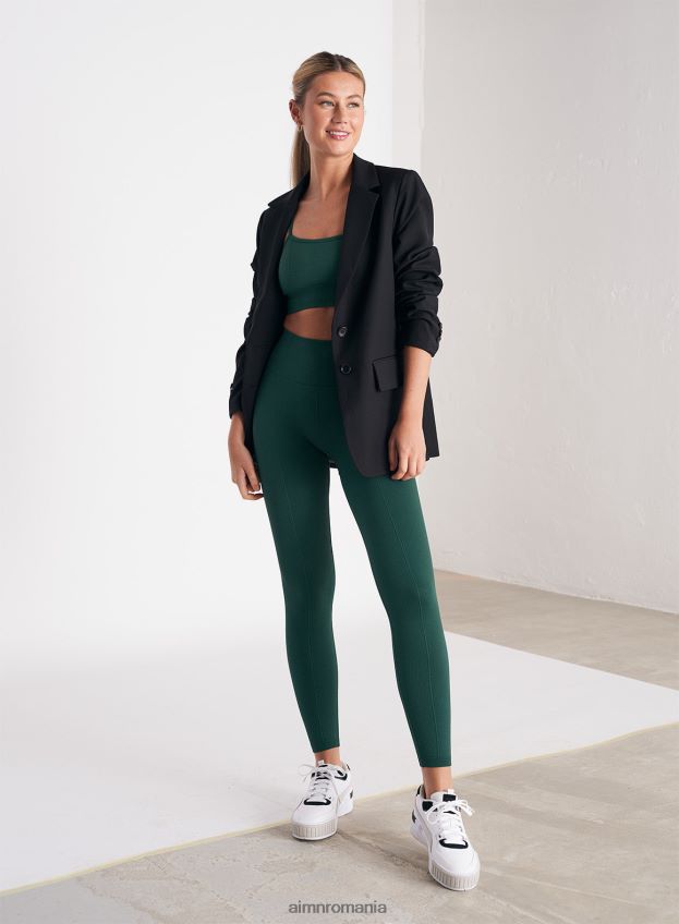 îmbrăcăminte AIM'N sutien cu bretele fără cusături de lux verde pin femei F22RH4256