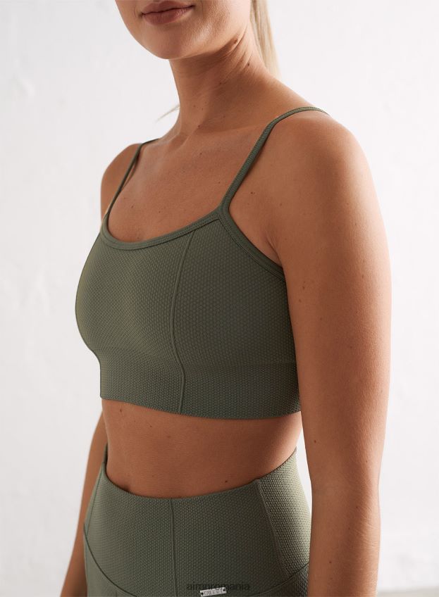 îmbrăcăminte AIM'N sutien cu bretele fără cusături olive luxe femei F22RH4174