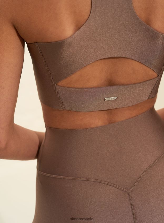 îmbrăcăminte AIM'N sutien cu formă sculptată strălucitoare macchiato femei F22RH454
