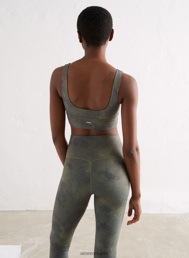 îmbrăcăminte AIM'N sutien cu miez cu imprimeu furtuna femei F22RH4189