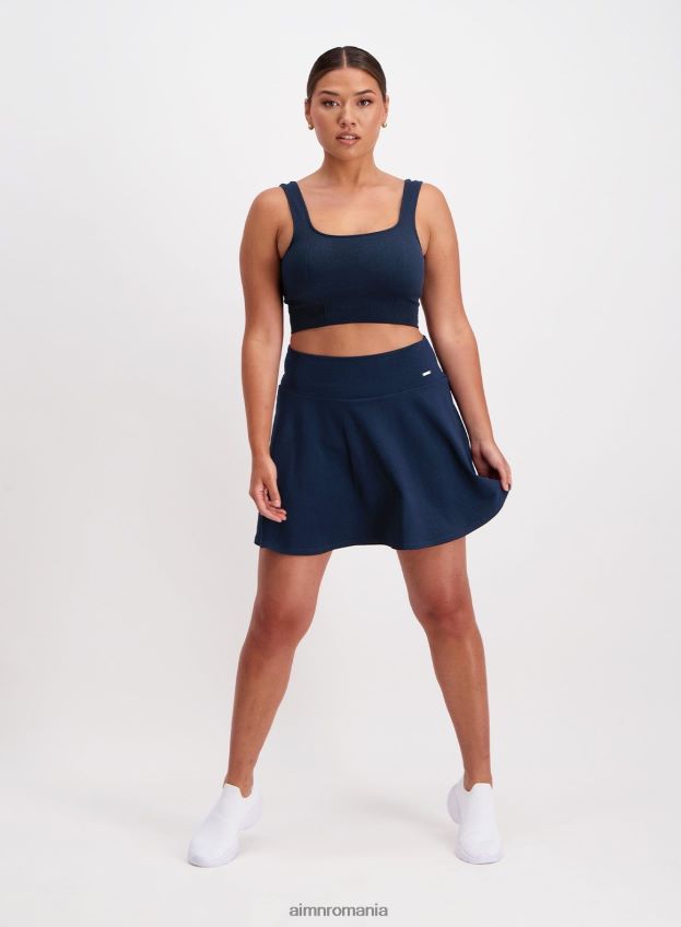 îmbrăcăminte AIM'N sutien de lux bleumarin fără cusături femei F22RH4158