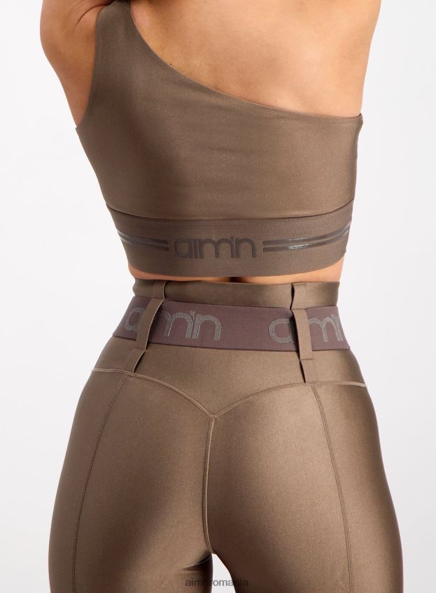 îmbrăcăminte AIM'N sutien macchiato sclipitor pe un umăr femei F22RH4289