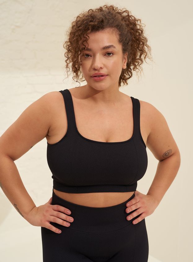 îmbrăcăminte AIM'N sutien negru de lux fără cusături femei F22RH4195
